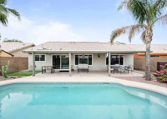 Ferienhaus Sunkissed Private Pool 3br Oasis W Outdoor Lounge *